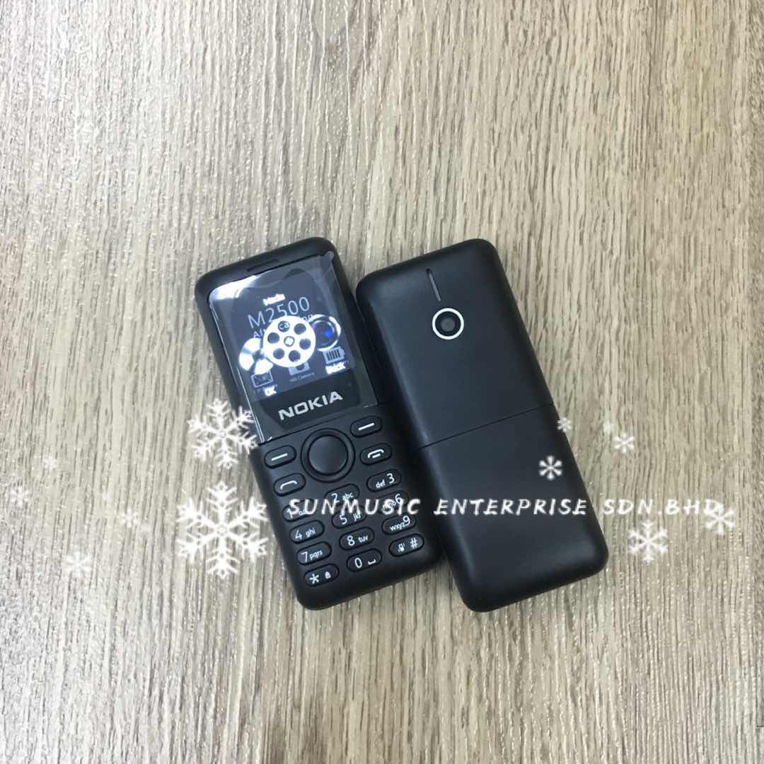 (Black)NOKIA 2500 MINI Super mini Body Wireless Bluetooth Dialer Phone(Ready Stock)